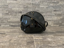 Louis Vuitton Monogram Vernis Boîte Chapeau Souple MM in Noir