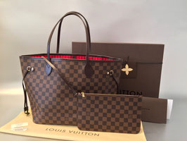 Louis Vuitton Damier Ebene Neverfull NM MM