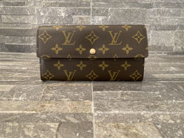 Louis Vuitton Monogram Canvas Sarah Geldbörse