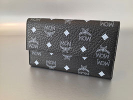 MCM Color Visetos Geldbörse in Schwarz