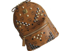 MCM Stark Rucksack/Backpack in Cognac
