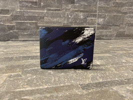 Louis Vuitton Monogram Brushstroke Camouflage Slender Geldbörse