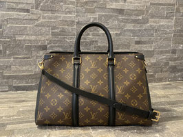 Louis Vuitton Monogram Canvas Soufflot MM in Noir