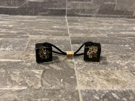 Louis Vuitton Monogram Inclusion Hair Cubes in Schwarz