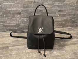 Louis Vuitton Lockme Kalbsleder Rucksack in Schwarz