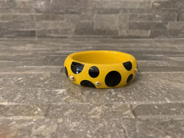 Louis Vuitton x Yayoi Kusama Infinity Dots Armreif GM in Gelb