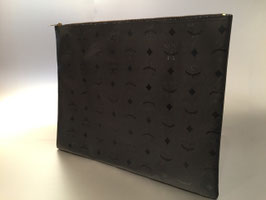 MCM Clutch in Schwarz