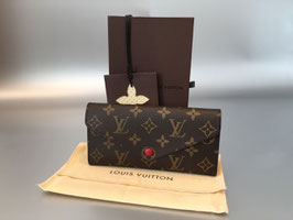 Louis Vuitton Monogram Canvas Josephine Geldbörse in Rot