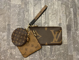 Louis Vuitton Monogram Canvas / Reverse Trio Pouch