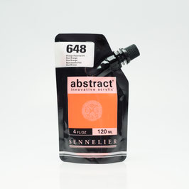 Sennelier Abstract 120ml - Orange Fluorescent 648