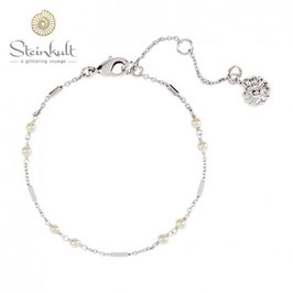 Steinkult Braclet Armkette mit feinen Swarovskiperlen
