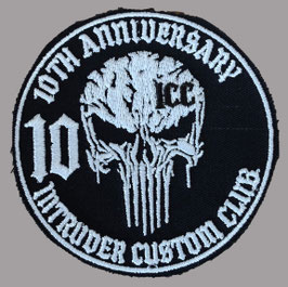 10TH Anniversary Patch 8cm !