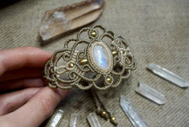 Bracciale Labradorite Bianca