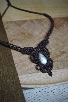 Collana Labradorite Bianca