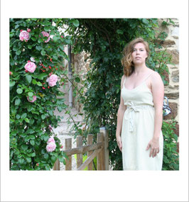 Robe RECYCLÉE jersey 'natural' pour FEMME