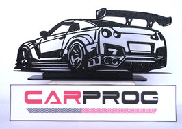 SILHOUETTE DECORATIVE NISSAN GT-R