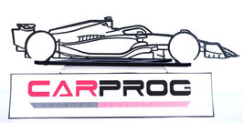 SILHOUETTE DECORATIVE FORMULE 1