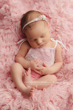 Babyfotografie Set Babyshooting Haarband Baby