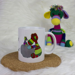 Fussel-Tasse "Jeder Dussel braucht ´nen Fussel"