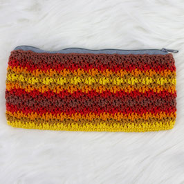 Mäppchen Wave - gelb-rot