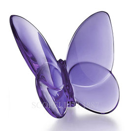 Baccarat Glücksschmetterling violett