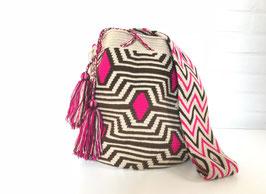 ROSY Mochila bag handcrafted by Colombian Wayuu women