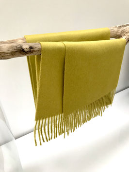 Alpaca scarf - 100% Baby Alpaca - Dark Yellow