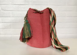 MARIE ROSE Mochila bag handcrafted by Colombian Wayuu women