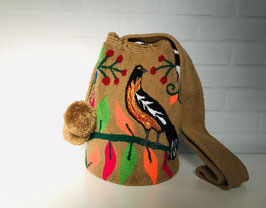 PARADISE Mochila bag handcrafted by Colombian Wayuu women