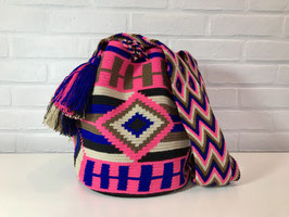 GINNA Mochila tas handgemaakt door Colombiaanse Wayuu vrouwen