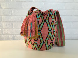 MARIA Mochila tas handgemaakt door Colombiaanse Wayuu vrouwen