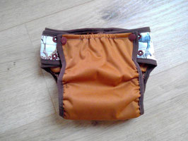 Abhaltewindel aus Pul, Größe L, ,"braun"