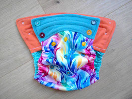 MiniFlexi (PUL/Fleece)  Onesize "Bunt" -Neue Version