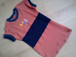 windelfreies T-Shirt, extra lang, Wolle, 92/98, "Eis"