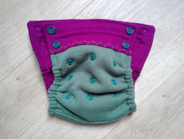 MiniFlexi Wolle, "grün/pink", NB, neue Version