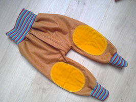 Hose mit Reißverschluss, Wolle, Größe 86/92, "bunt"
