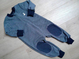 Windelfreier Overall, Größe 86/92, Wolle, "Kätzchen"