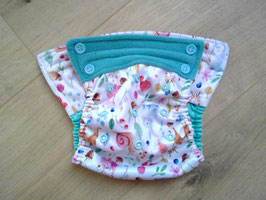 MiniFlexi (PUL/Fleece)  Onesize "Waldtiere" -Neue Version