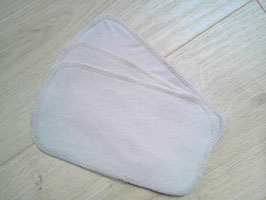 Wolleinlage aus Merinowolle, 3 Stück, "beige"