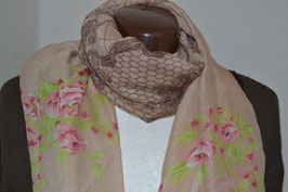 Schal beige