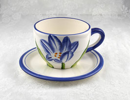 Große Tasse Motiv Blume