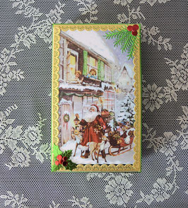 Weihnachtsbox "Nikolaus mit Schlitten"