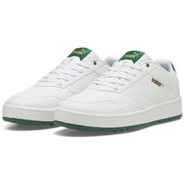 PUMA Court Classic Sneaker PUMA white/vine/PUMA gold