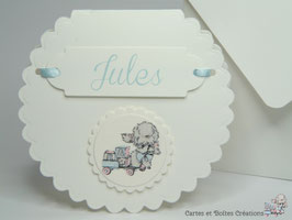 Faire-part naissance - Collection Petit Chien Vintage