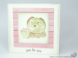 Carte de voeux - Just for you