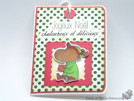 3 étiquettes cadeau pour sachet de thé - Noël Chaleureux et Délicieux