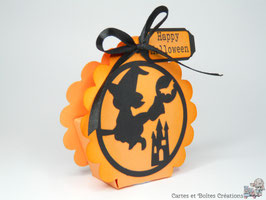 5 boîtes invité Halloween - Collection Petite Sorcière