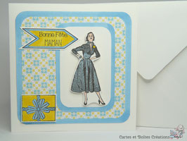 Carte de voeux Fête des Mères - Betty