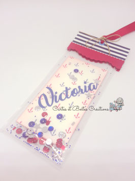 Marques-Pages à agiter (Shaker Bookmark) - Navy