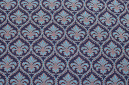 Hapilu Wollstrickstoff Marrakesch Hellblau/Mauve/Mitternachtsblau